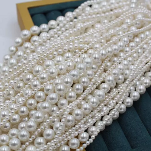 plastic pearl beads