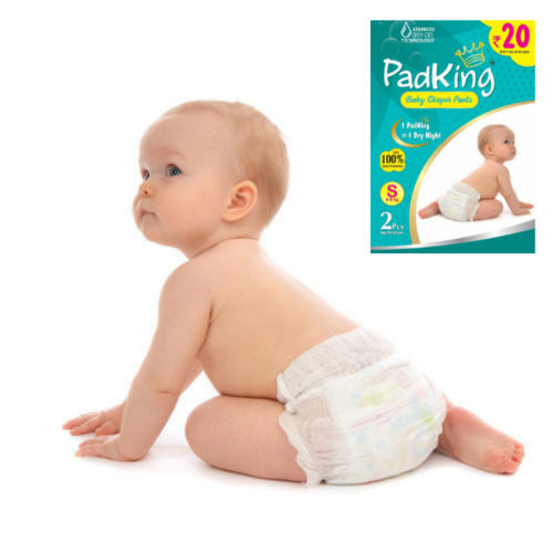 Padking Baby Diaper - Color: White