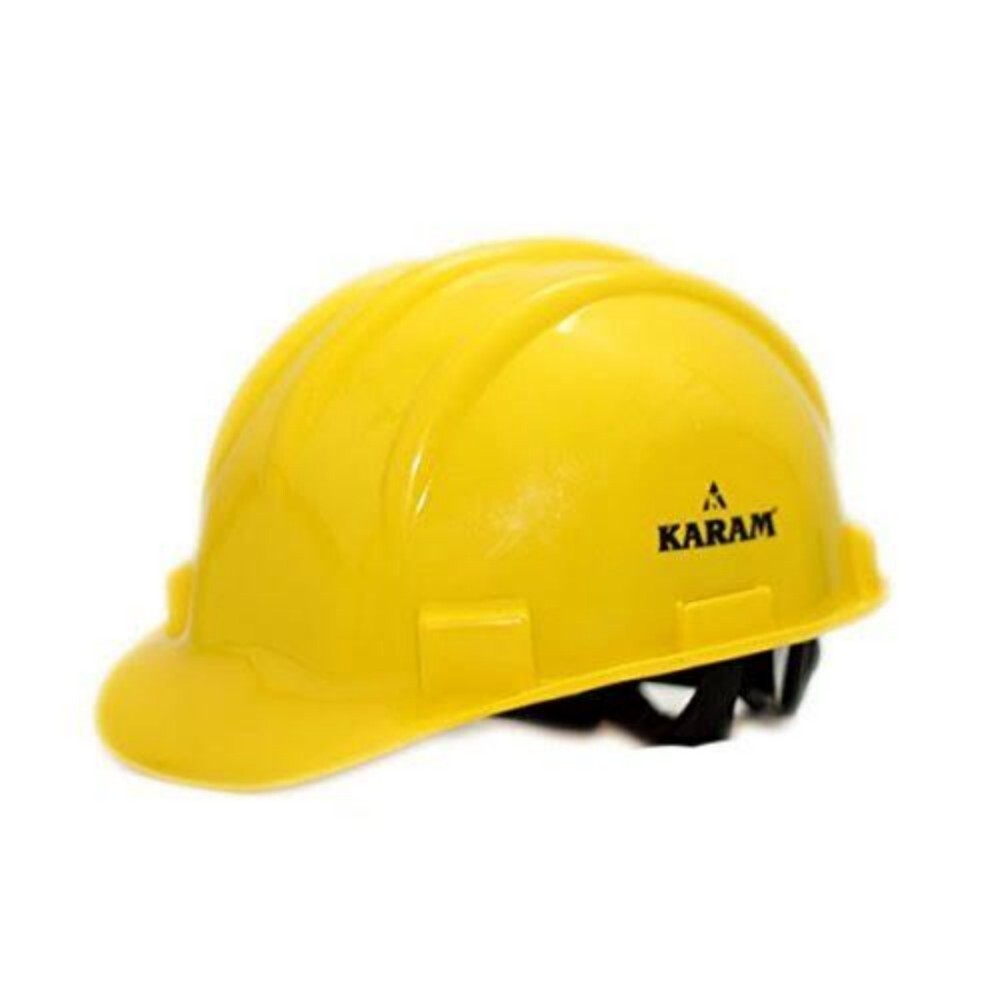 KARAM SAFETY HELMET - Standard Size, Full Brim Style | Available in All Colors