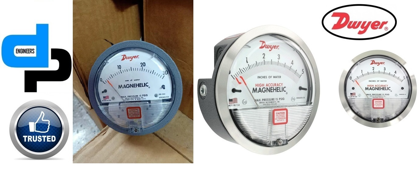 Series 2000 DWYER MAGNEHELIC Differential Pressure Gauges for Noida Uttar Pradesh