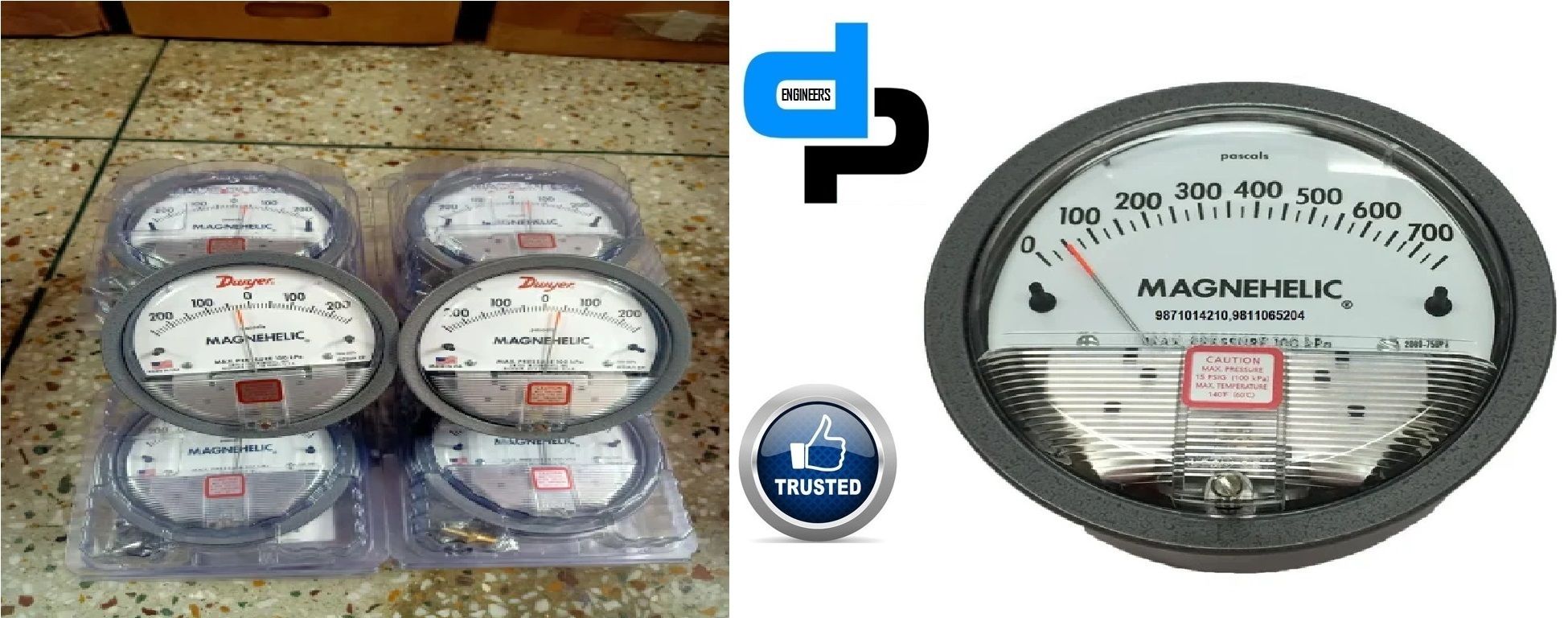 Series 2000 DWYER MAGNEHELIC Differential Pressure Gauges for Bijapur Karnataka