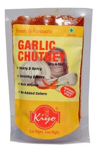 Dry Garlic Chutney - 100g, 6 Months Shelf Life | Spicy Flavor, Store In Cool & Dry Place, Ideal For Vada Pav