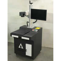Laser Etching Machine - Fiber Laser <10a | Black, Laser Marking On Metals & Hard Plastics, New