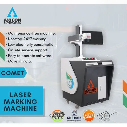 White Ipg Laser Marking Machine