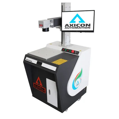 White Tabletop Laser Marking Machine