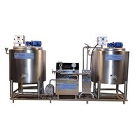 Ice Cream Plant - 500 Liter Capacity, Stainless Steel, Silver | Automatic, Plc Control, Low Energy Consumption