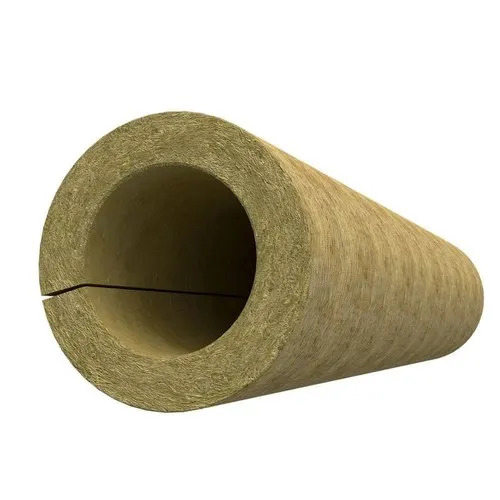 Rockwool Pipe Insulation Density: 144 Kilogram Per Cubic Meter (Kg/M3)