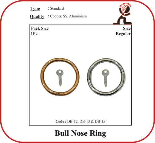 Standard Veterinary Surgical Instrument Bull Nose Ring -Stainless Steel