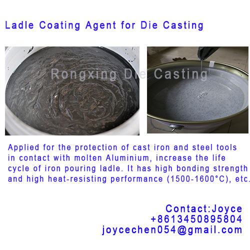 Ladle Coating for die casting By NANCHANG RONGXING DIE CASTING MATERIAL CO., LTD.