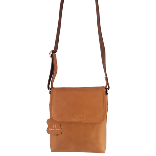 Moisture Proof Brown Sling Bag