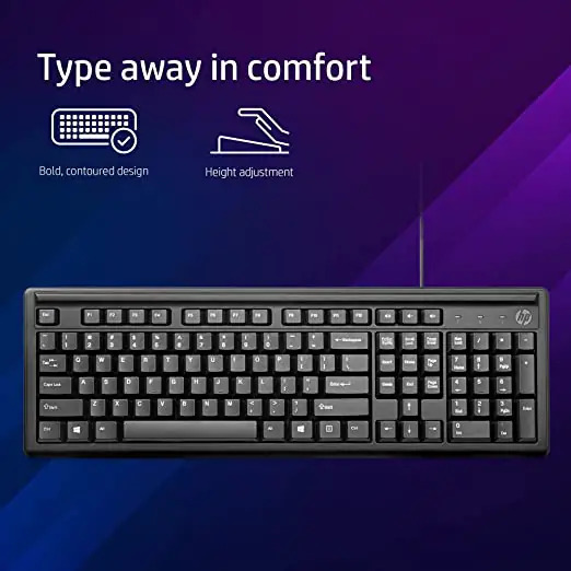 Wired Keyboard with USB Compatibility