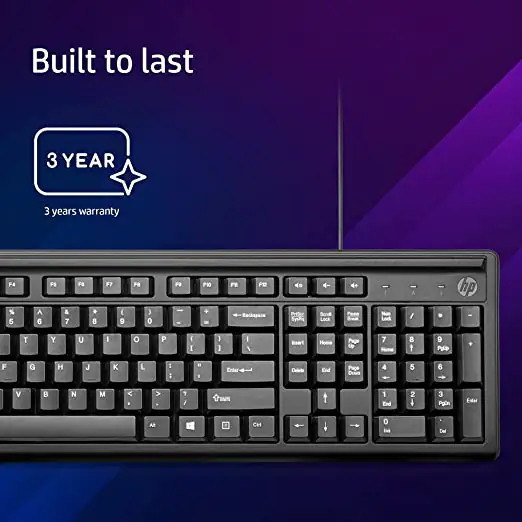 Wired Keyboard with USB Compatibility