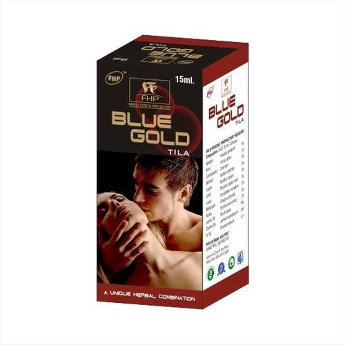 BLUE GOLD TILA