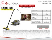 KARCHER SG 4/4 Steam Cleaner