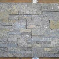 High quality Deoli Green Slate attractive Ledger Panels Wall Cladding Stone Panel