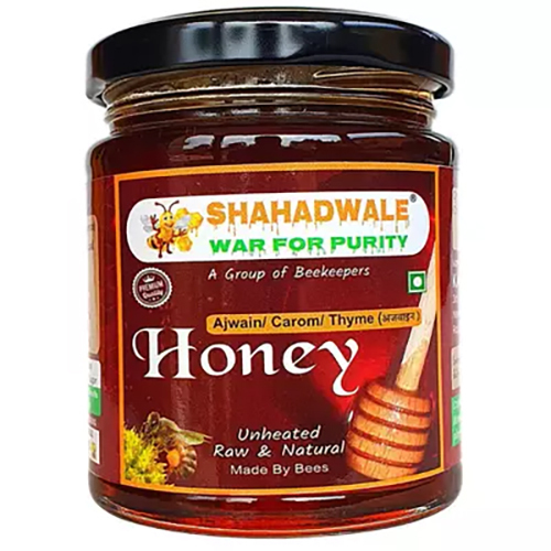 Ajwain Flora Carom Honey Thyme Honey Grade: A