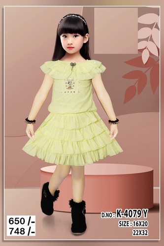 Girls fany Dress-16