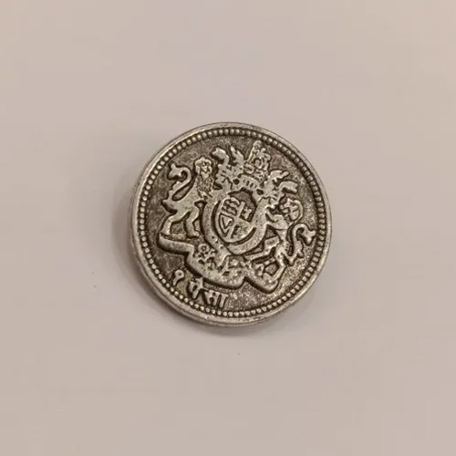 Shank Metal Button - Metal, Different Sizes, Silver Color | Round Shape, Versatile Style