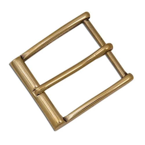 Brass Belts Buckle - High-Grade Brass Square Shape Brown Color | Rust-Resistant Long-Lasting Luster Various Sizes Abrasion-Proof