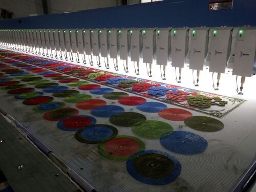 Chenille Embroidery Flat Machine