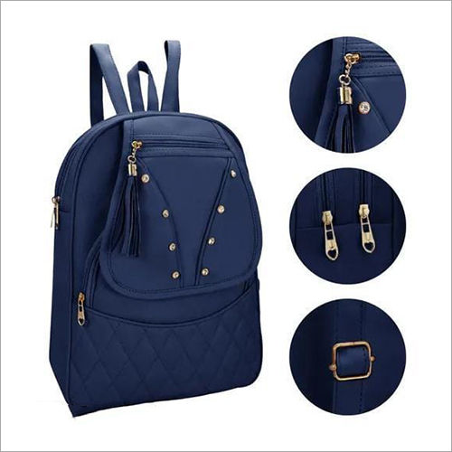 Ladies Blue Backpack