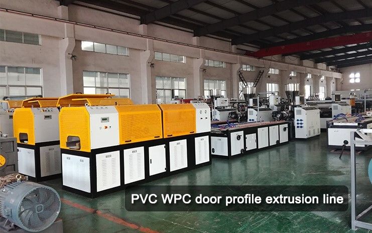 PVC Cable Trunk Profile Extrusion Line