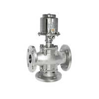 Silver Industrial Control Valve