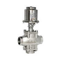 Silver 3 Way Control Valve