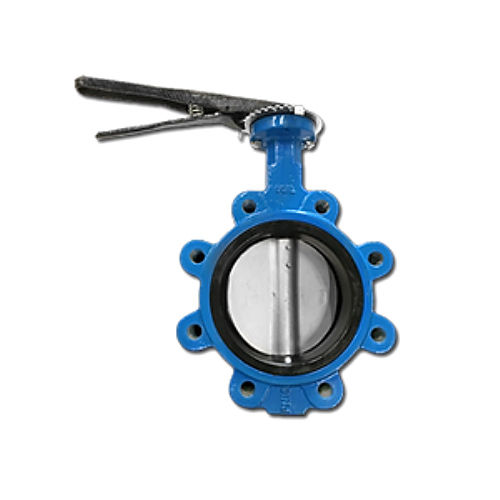 Blue-Black Lug Type Butterfly Valve