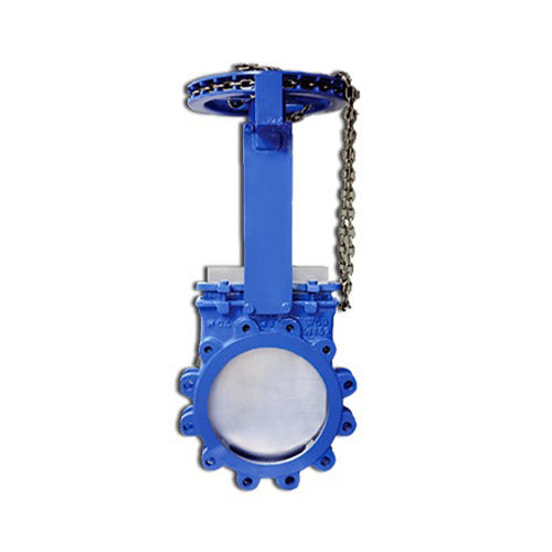 Chain Operated Knife Edge Gate Valve