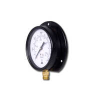 Black Commercial Pressure Gauge