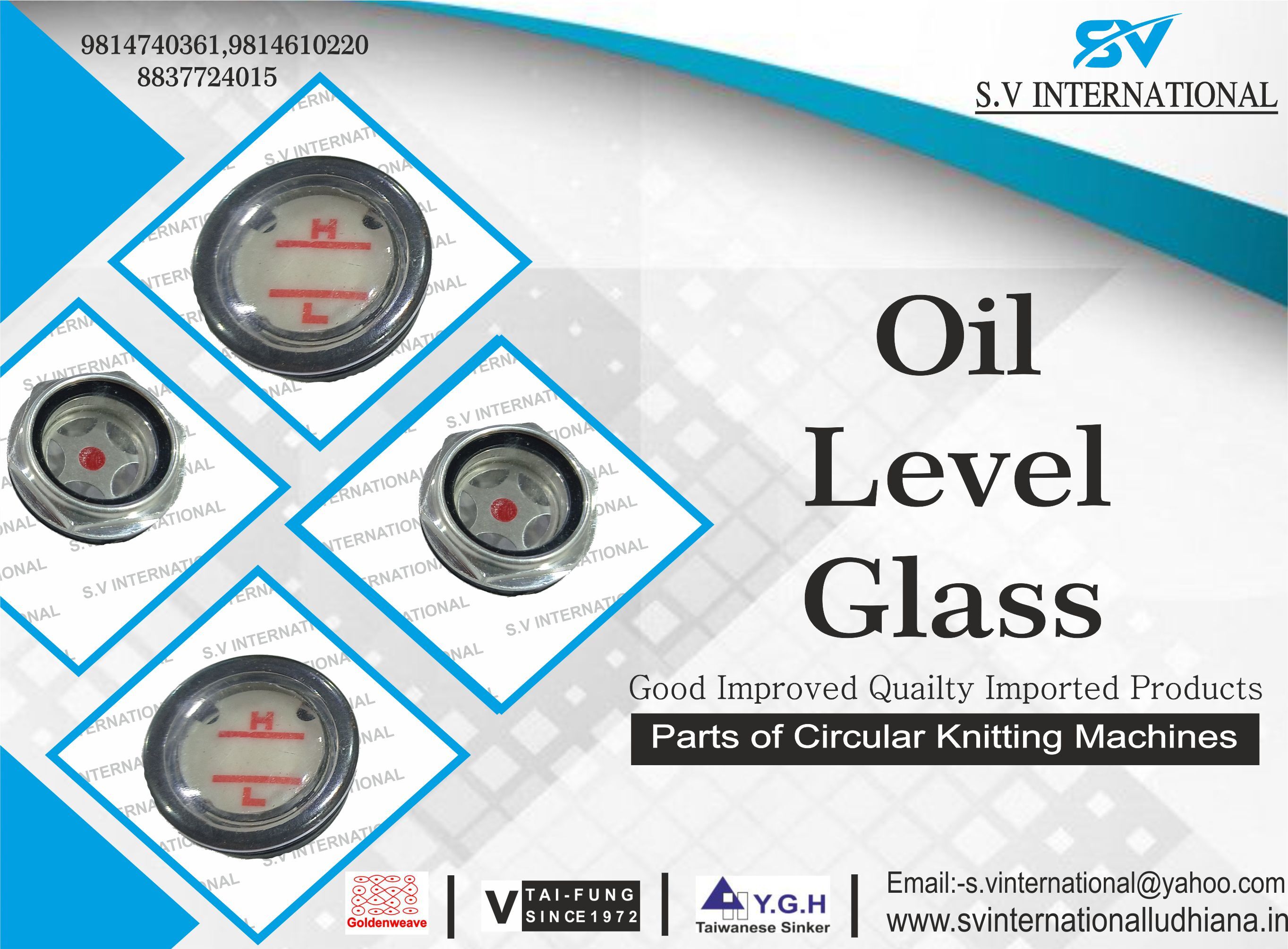 Oil Level Glass