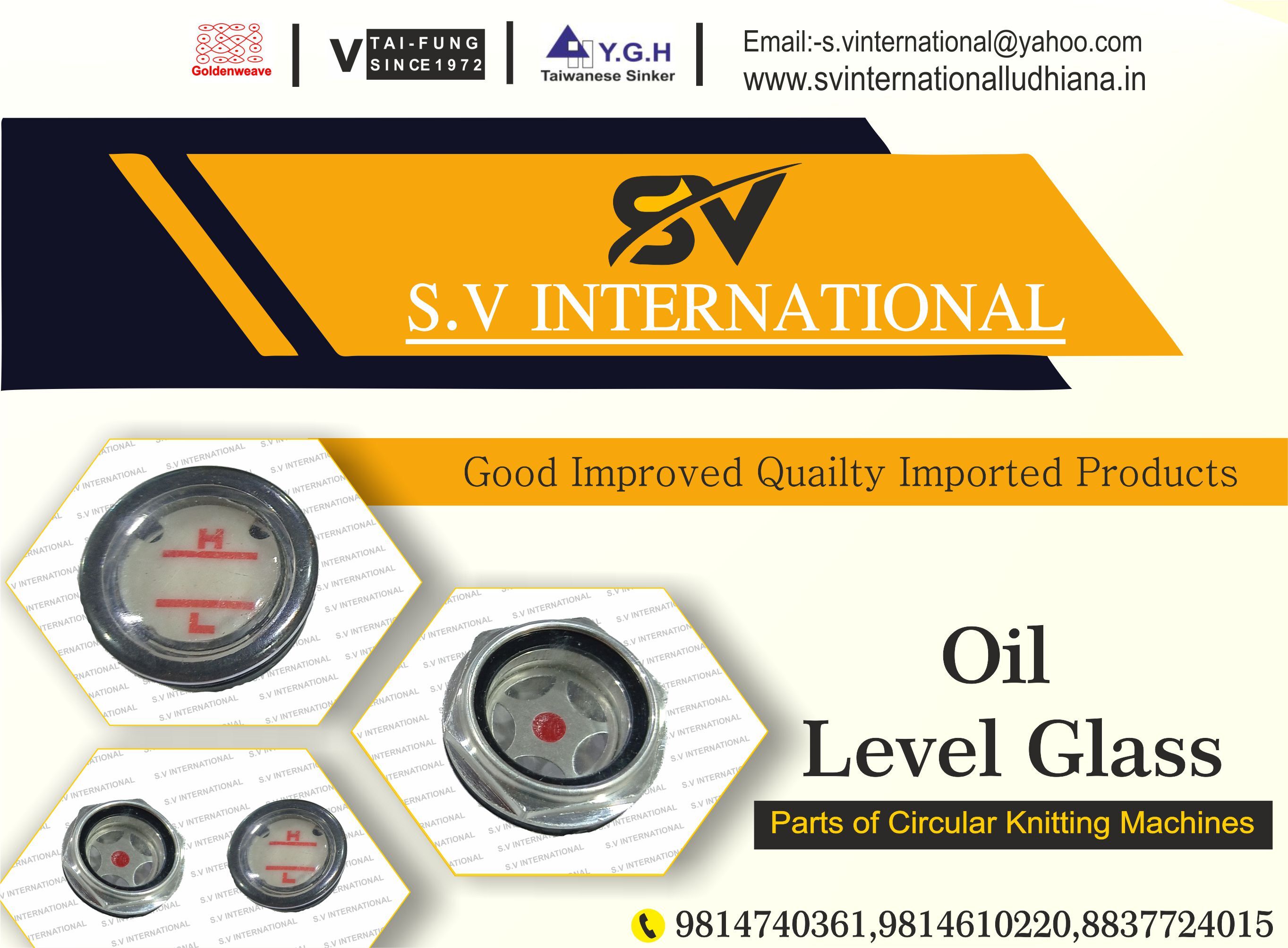 Oil Level Glass