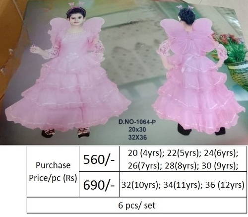 Fairy Dress -12 Age Group: 3-11 Years