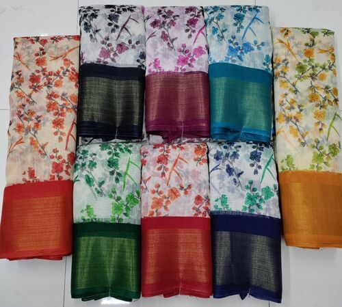 Cotton Printed Saree