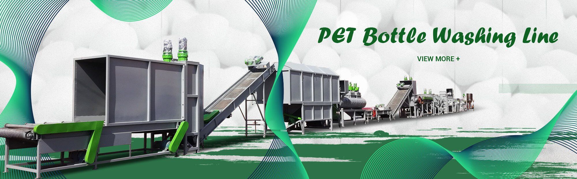 PET Bottle Washing Recycling Line