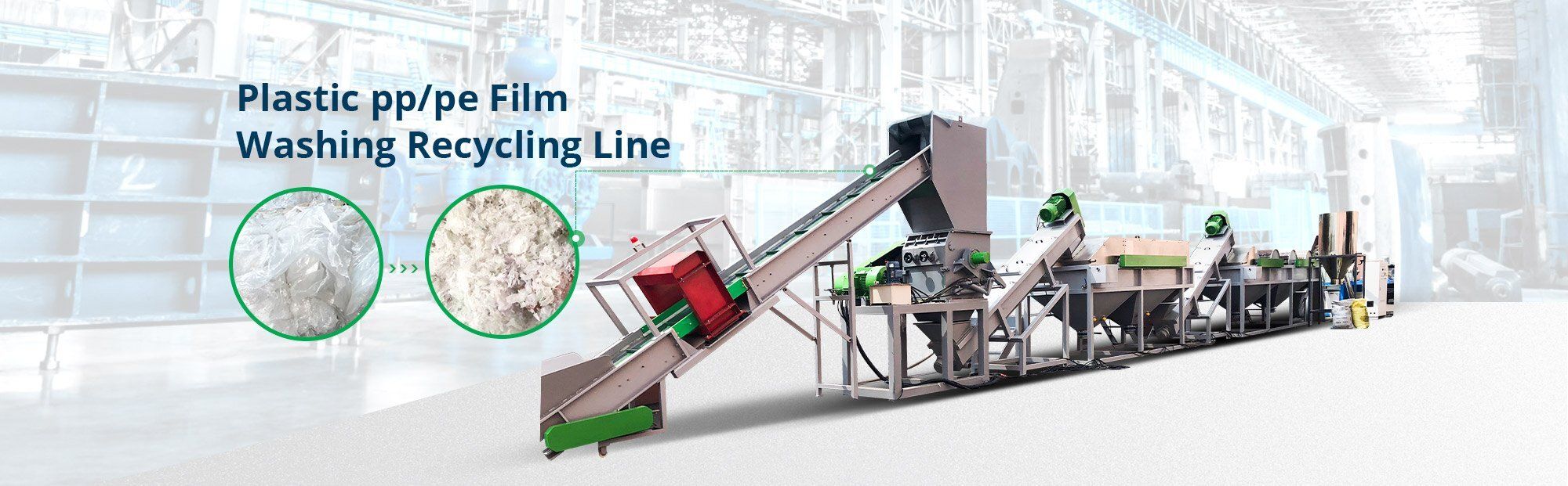 PE PP Washing Recycling Line