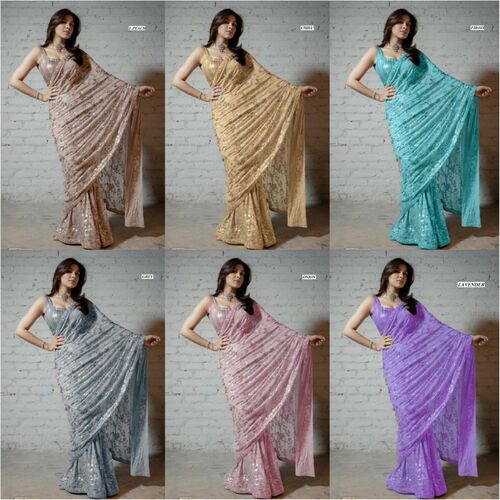 Women Superhit Designer Sequins Sree..