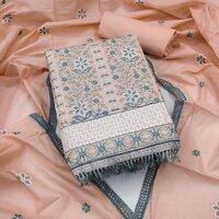 Women Cotton Embrodery Work dress marerials....