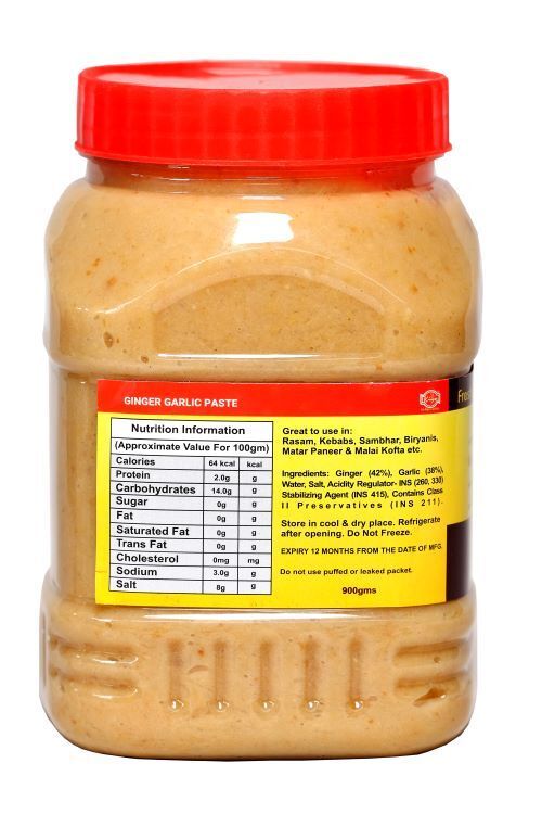 Ginger Garlic Paste 900 gms