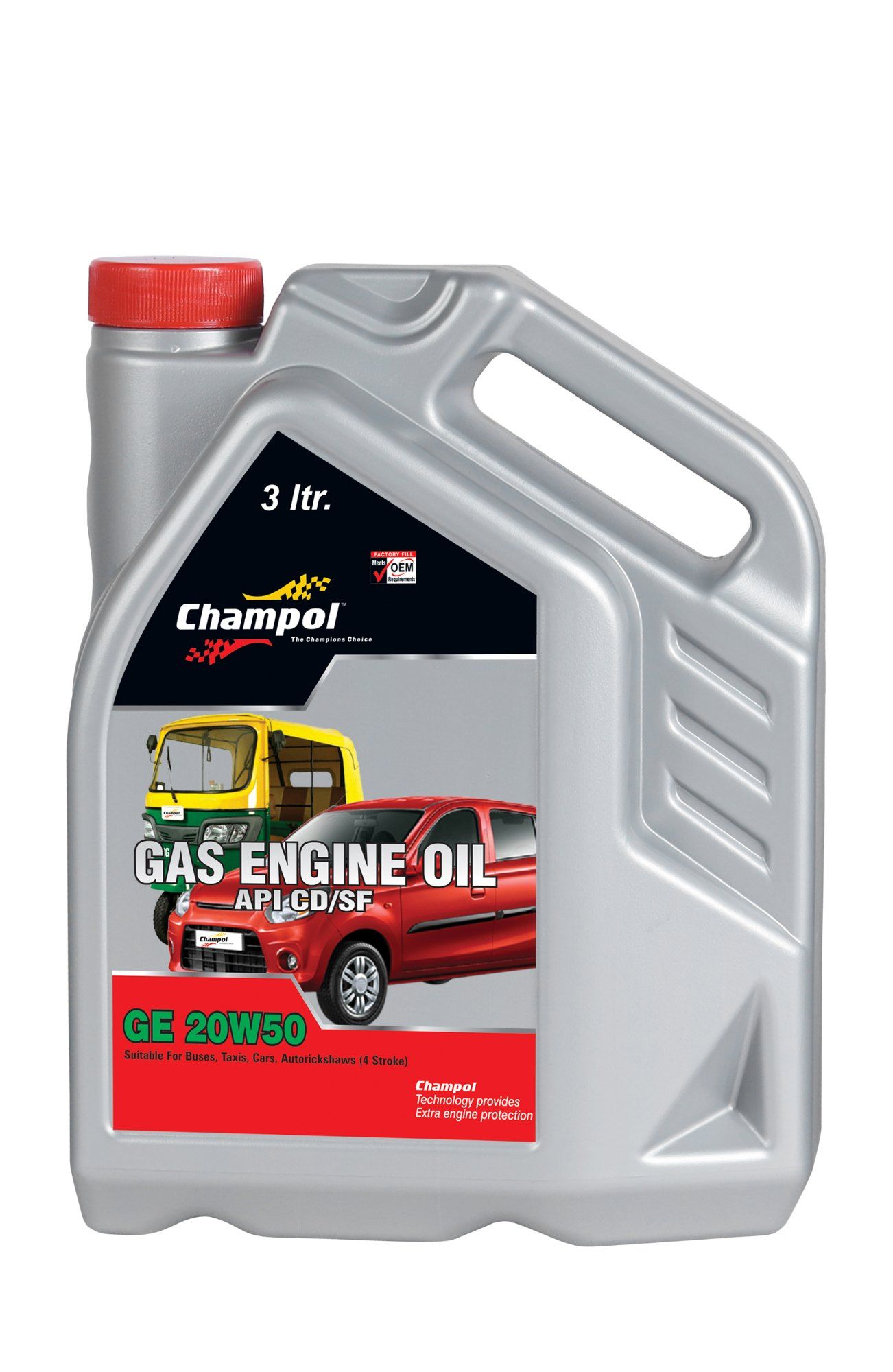 Champol 20w50 Cng Oil (1l/3l/3.5l)