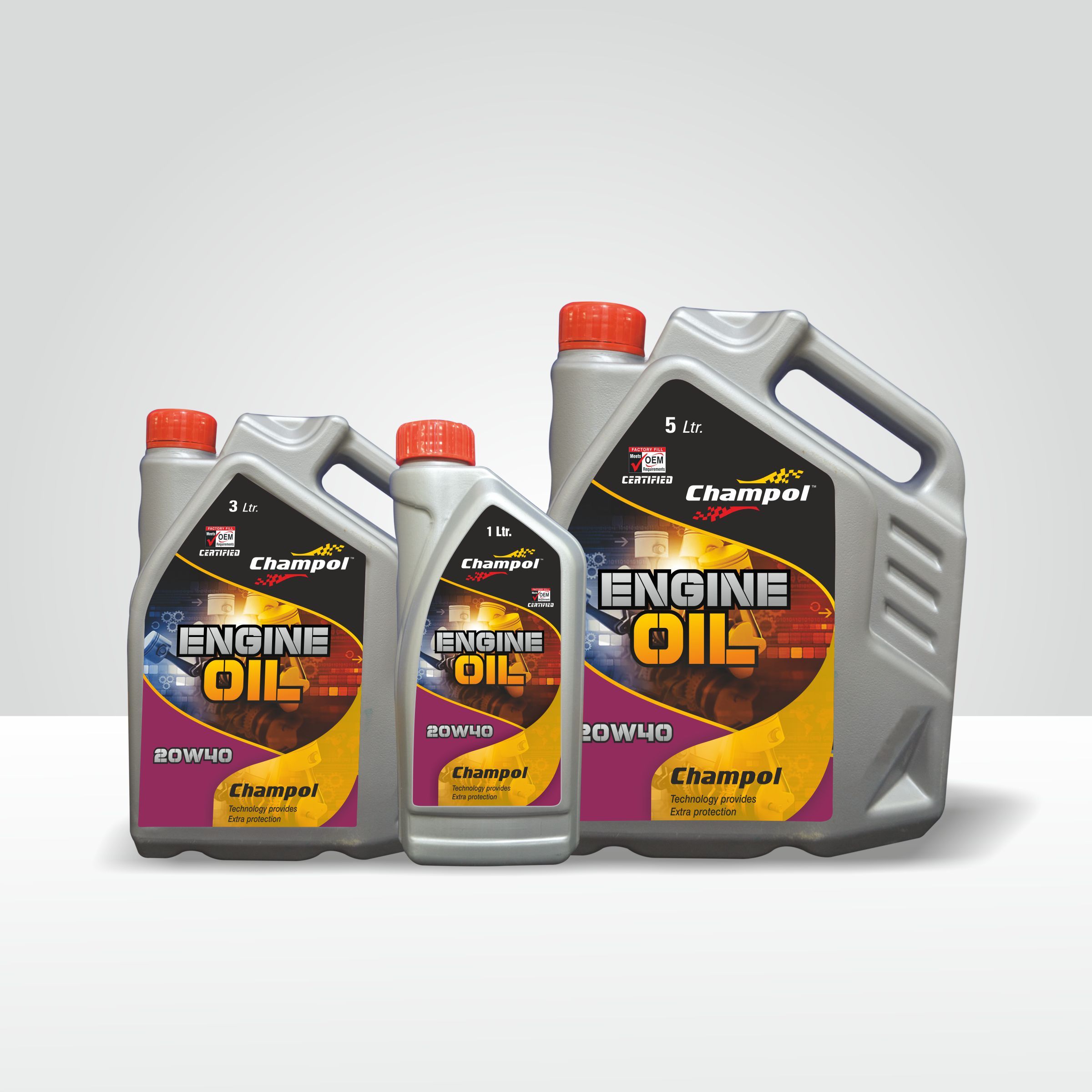 Champol 20w40 Engine Oil (1l/3l/5l)