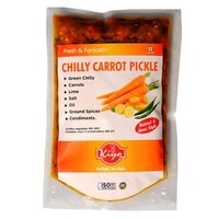Chilly Carrot Pickle - 500 Gsm Fresh Chilly Pickle | Spicy Taste, Oil Preservation, 12 Months Shelf Life, Tasty And Healthy Pickle