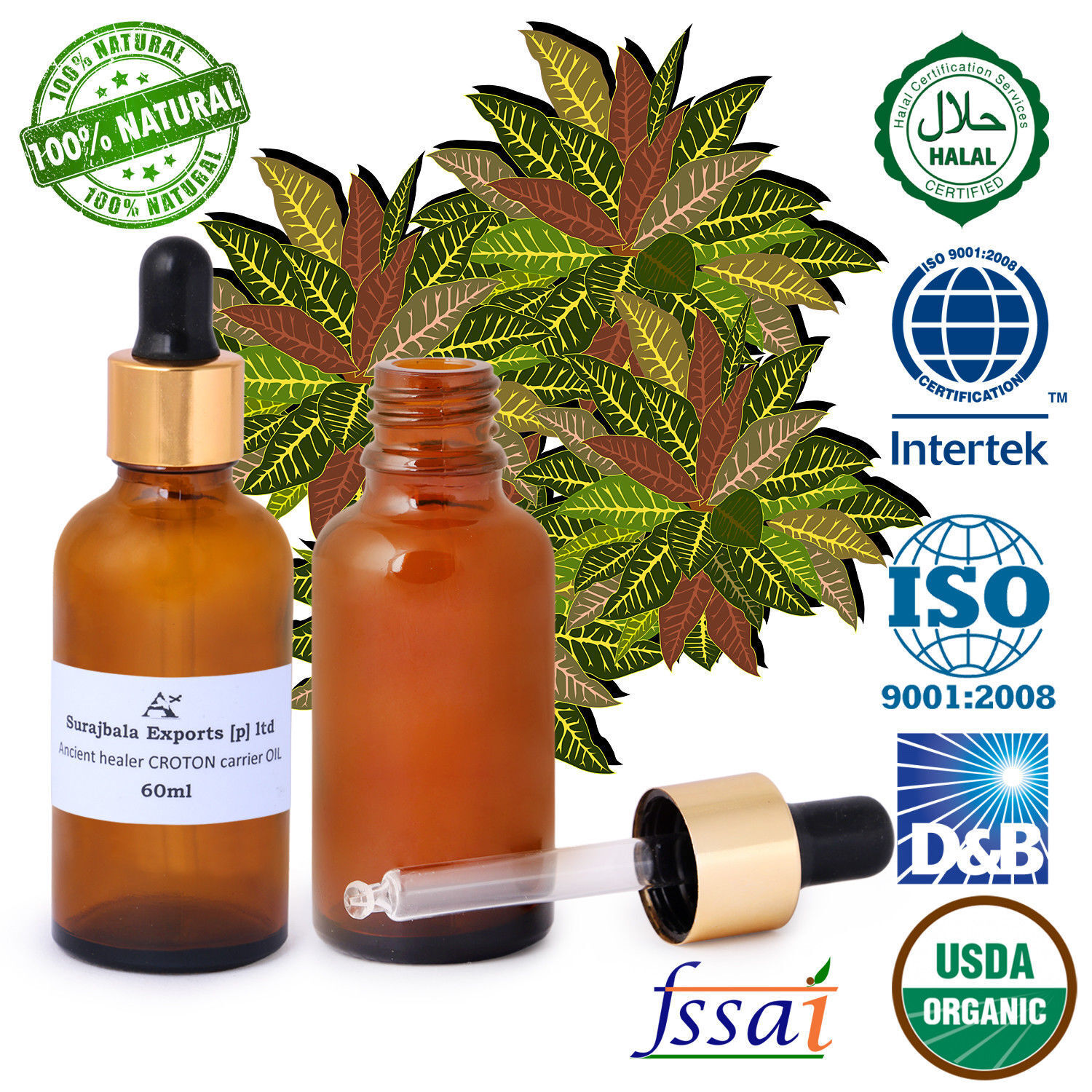 1000 ml Croton Carrier Oil