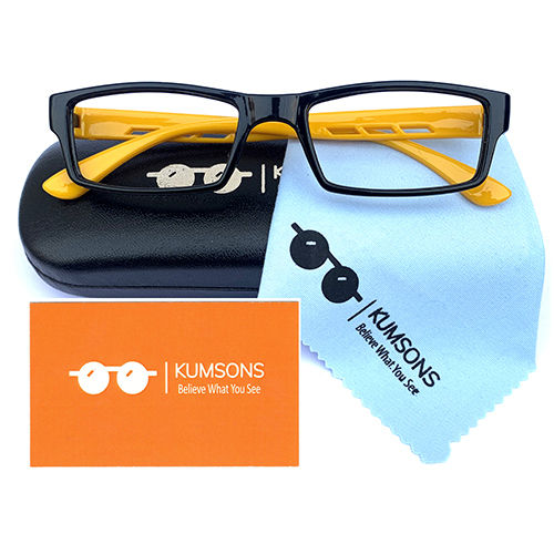 Kids T33 Mustard Anti Blue Ray Glasses