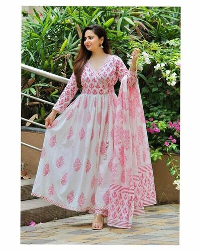 Sonal Pink Rayon Kurti Plazzo
