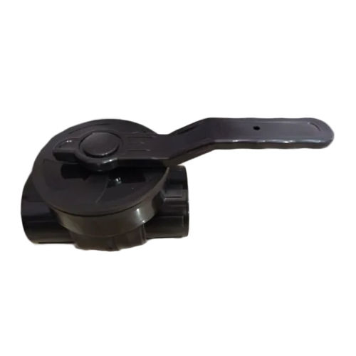 Black Single Piece Ball Valves