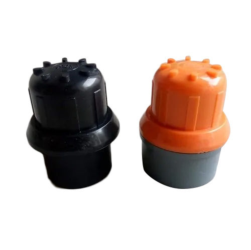 Black-Orange Pvc Flush Valve