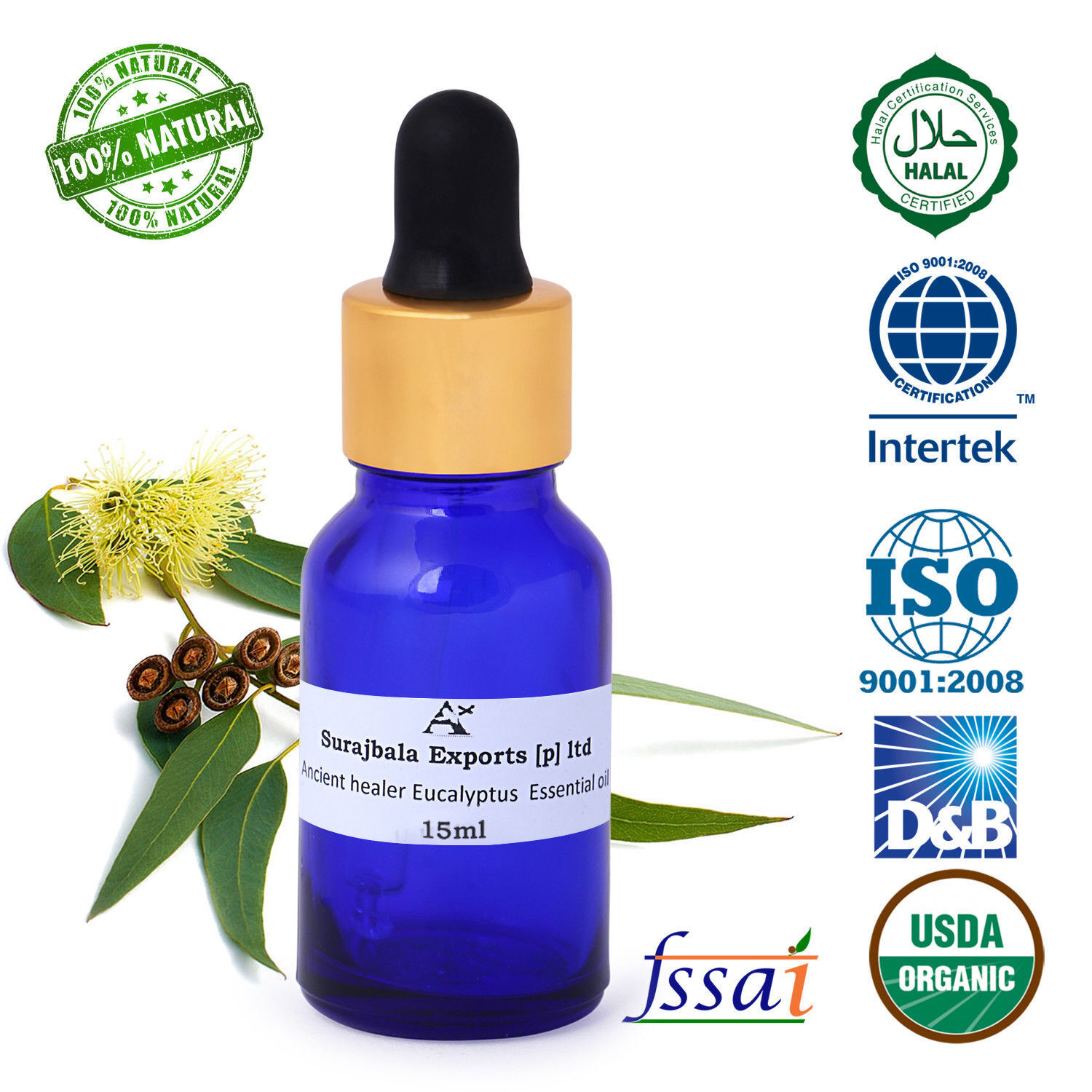 1000 ml Eucalyptus Essential Oil