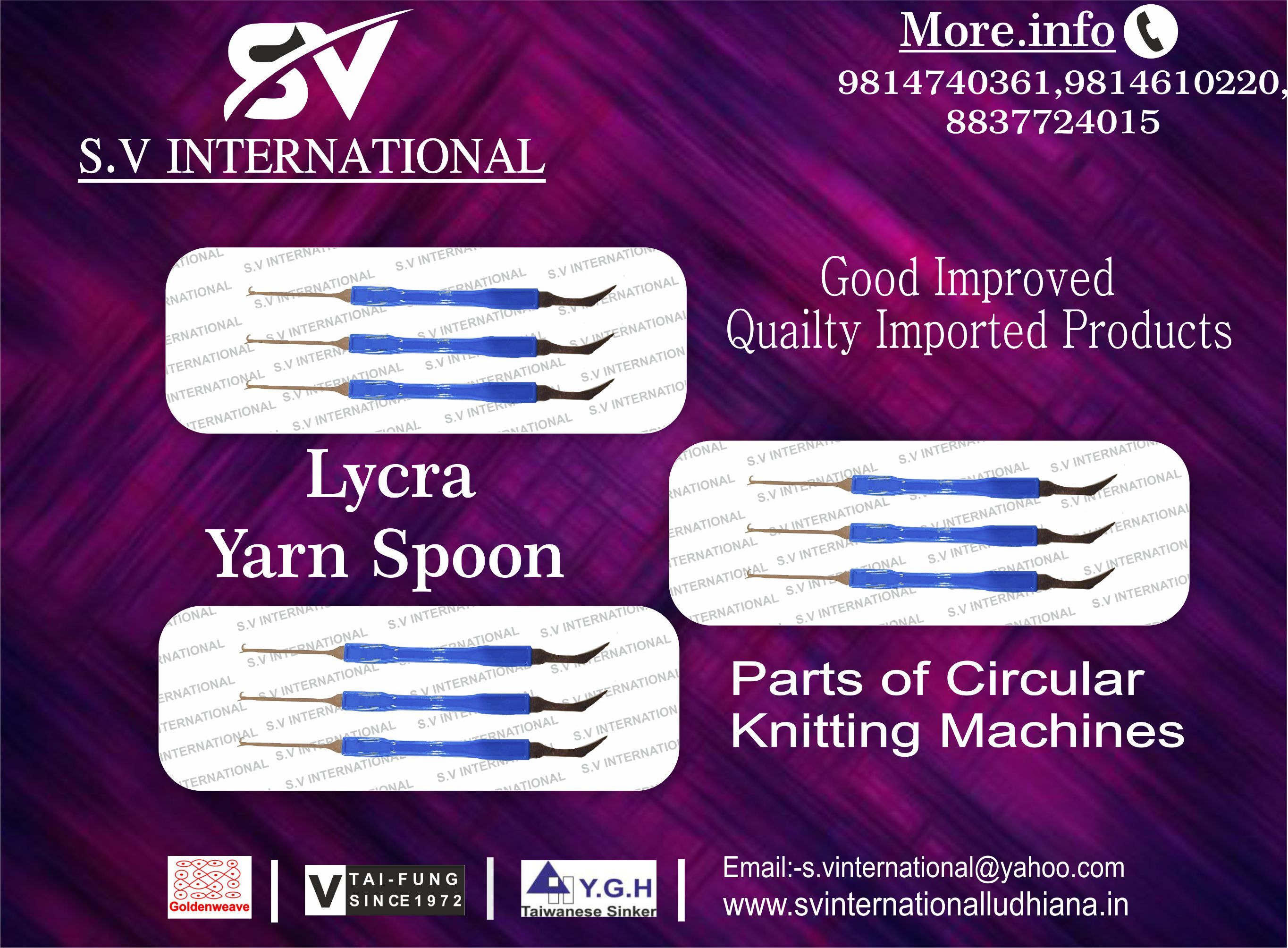 Lycra Yarn Spoon